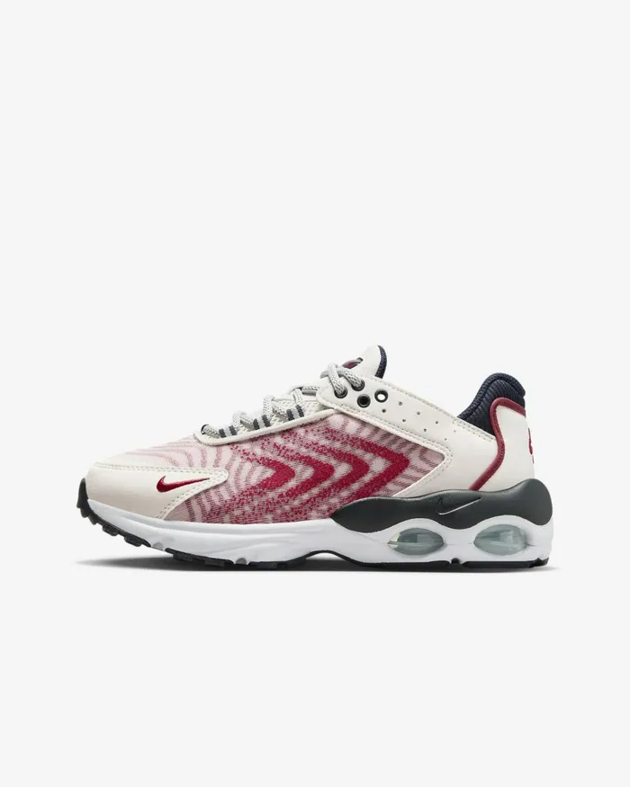 Kids Nike All Shoes Air Max TW Phantomdark Obsidianlight Smoke Greyteam Red