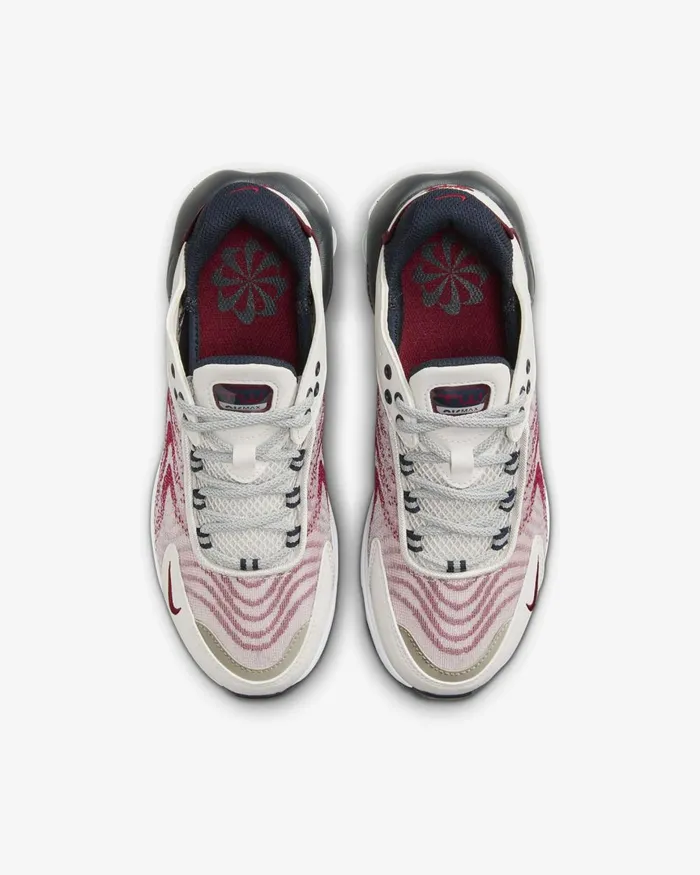 Kids Nike All Shoes Air Max TW Phantomdark Obsidianlight Smoke Greyteam Red
