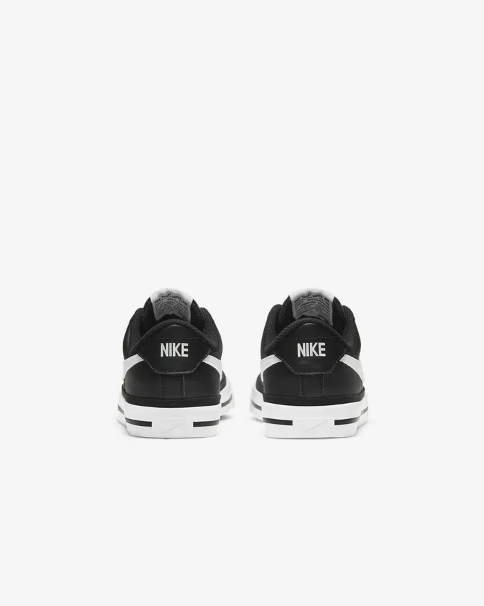 Kids Nike All Shoes NikeCourt Legacy Blackgum Light Brownwhite