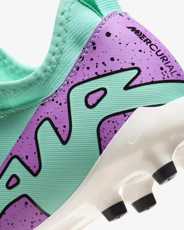 Kids Nike Football Jr Mercurial Vapor 15 Academy Hyper Turquoiseblackwhitefuchsia Dream