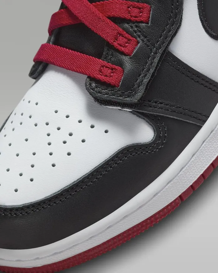 Kids Nike Jordan Air Jordan 1 Hi FlyEase Whitegym Redwhiteblack