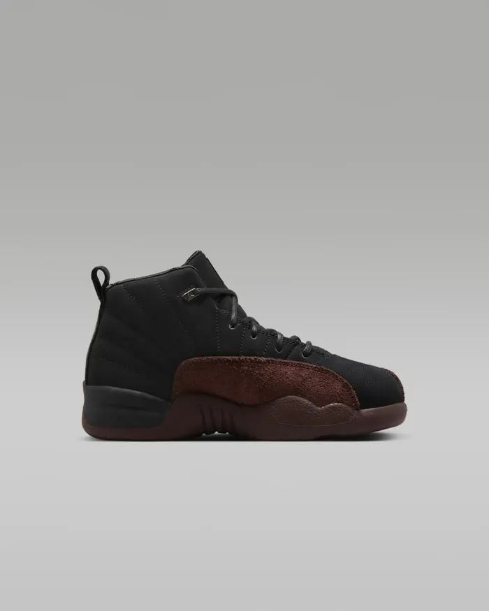 Kids Nike Jordan Jordan 12 X A Ma Manire Blackburgundy Crushblack