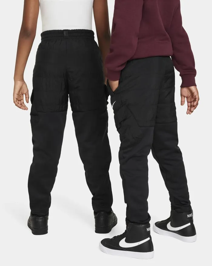 Kids Nike Trousers And Leggings ThermaFIT Repel Outdoor Play Black