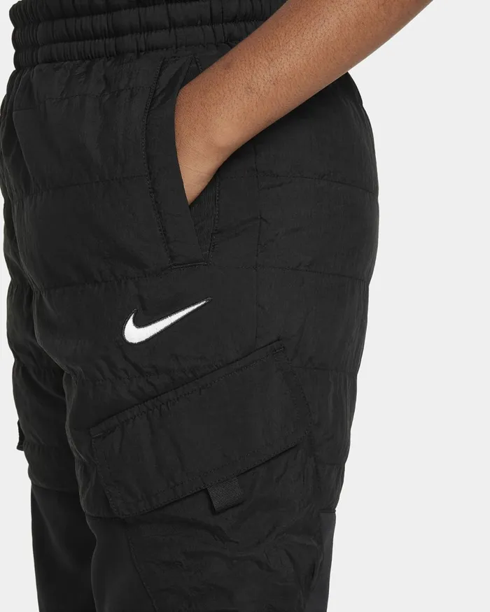 Kids Nike Trousers And Leggings ThermaFIT Repel Outdoor Play Black