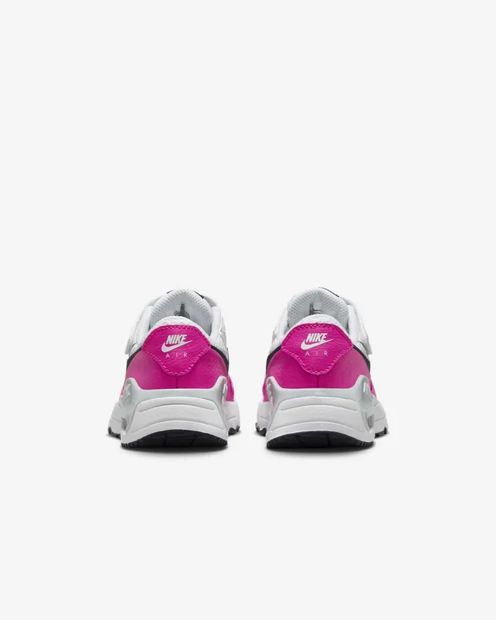 Kids Nike Younger Kids 3 8211 7 Years Air Max SYSTM Whitefierce Pinkpure Platinumobsidian
