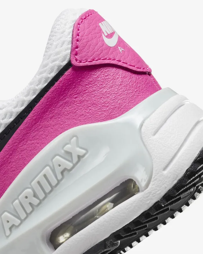 Kids Nike Younger Kids 3 8211 7 Years Air Max SYSTM Whitefierce Pinkpure Platinumobsidian