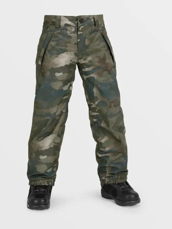 Kids Pants Volcom Fernie Insulated Pants 8211 Cloudwash Camo