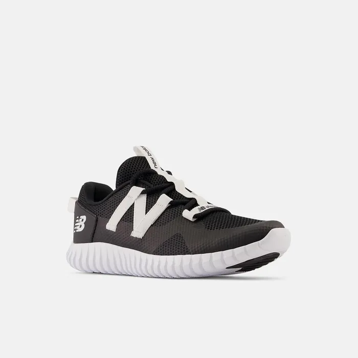 Kids PLAYGRUV V2 Bungee Black With White New Balance Size 35 8211 7 Kids PLAYGRUV V2 Bungee Black With White New Balance Size 35 8211 7