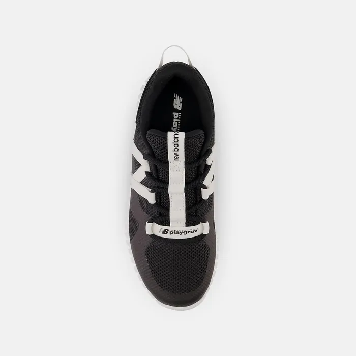 Kids PLAYGRUV V2 Bungee Black With White New Balance Size 35 8211 7 Kids PLAYGRUV V2 Bungee Black With White New Balance Size 35 8211 7