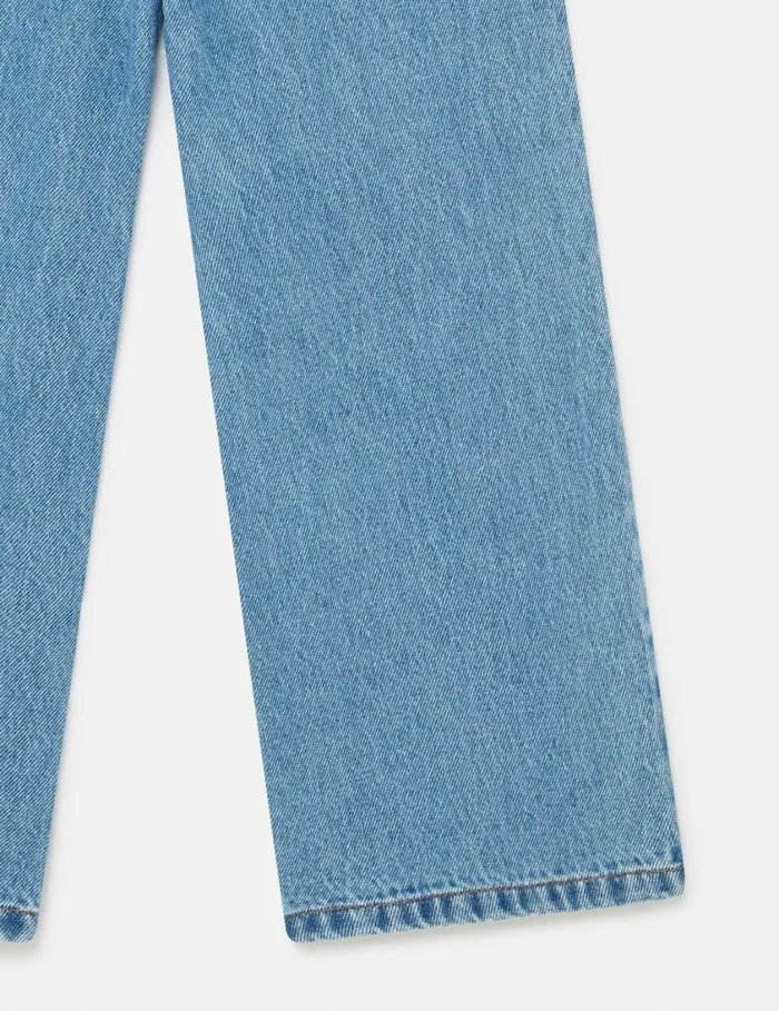 Kids Vintage Wash StraightLeg Denim Jeans Light Blue Stella McCartney Pants and Shorts Kids Vintage Wash StraightLeg Denim Jeans Light Blue Stella McCartney Pants and Shorts