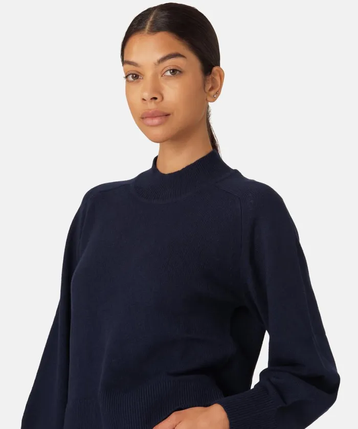 Knit Blouse 8211 Dark Indigo Clothing Ilse Jacobsen Shirts And Blouses Knit Blouse 8211 Dark Indigo Clothing Ilse Jacobsen Shirts And Blouses