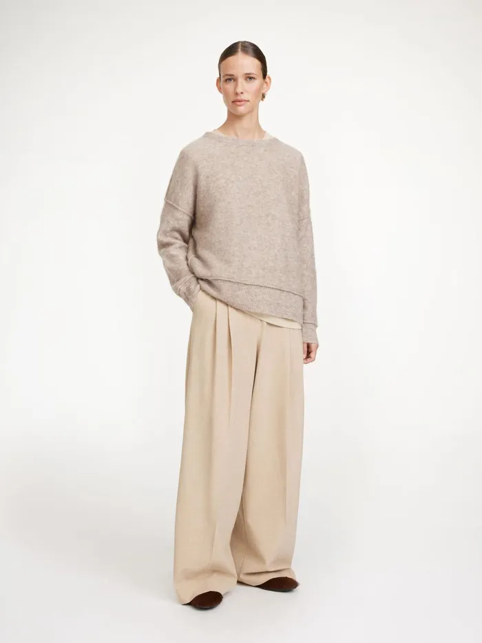 Knitwear Women By Malene Birger Biagiorms Sweater Chanterelle