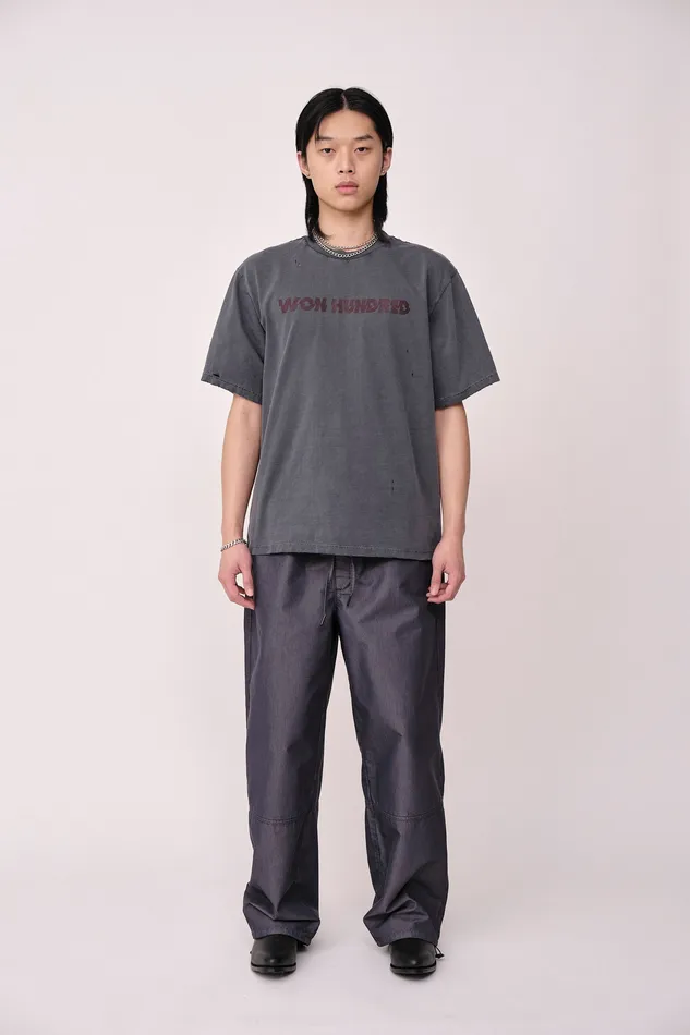 LA STAGGERED 8211 Washed Black Women Tops and Tshirts Wonhundred