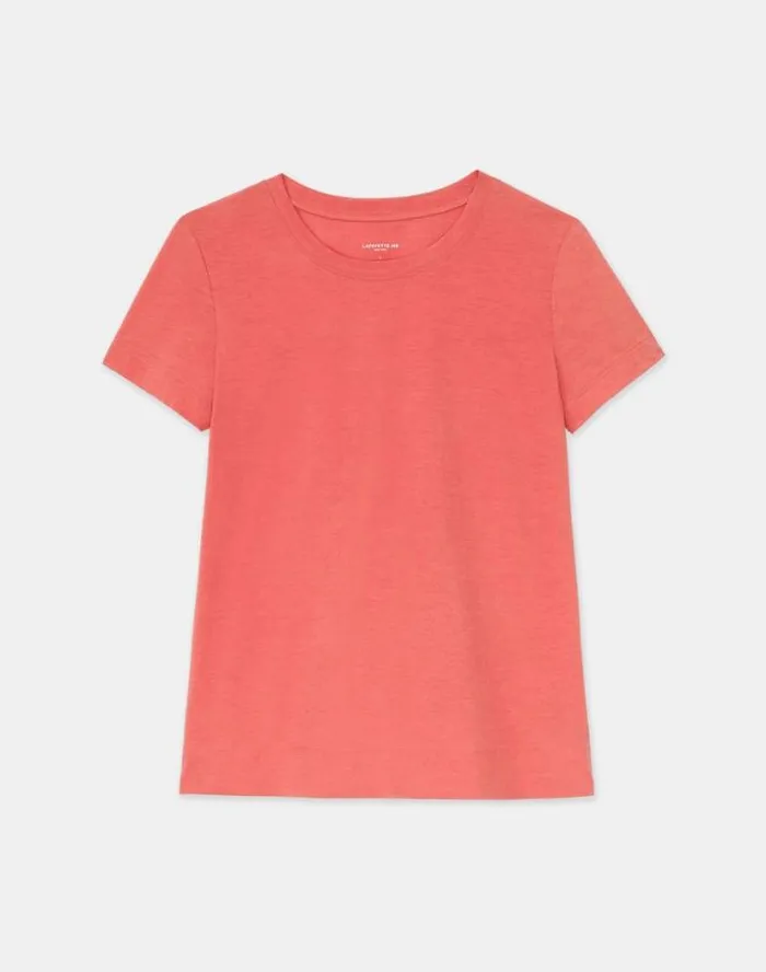 Lafayette 148 New York Cotton Jersey Modern Tee Black Ready To Wear Tops and Tees