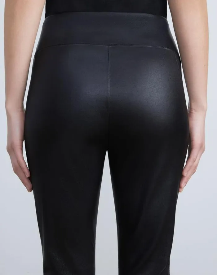 Lafayette 148 New York Stretch Nappa Leather Greenwich Legging Copper Ready To Wear Pants and Shorts
