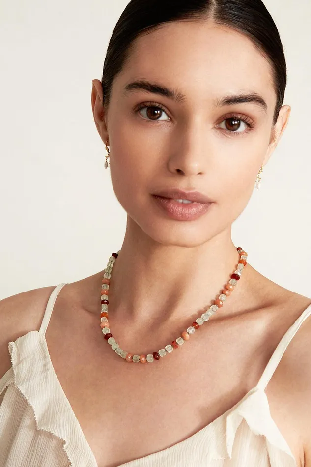 Laurel Necklace Phrenite Mix Women Chan Luu Necklaces