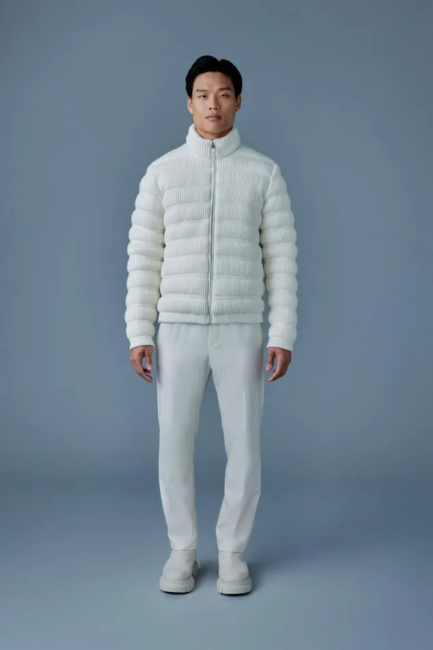 Light Down Jackets Men Mackage CHRISTOPHER Cashmere Light Down Jacket Cream Light Down Jackets Men Mackage CHRISTOPHER Cashmere Light Down Jacket Cream