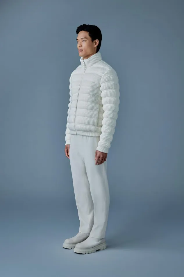 Light Down Jackets Men Mackage CHRISTOPHER Cashmere Light Down Jacket Cream Light Down Jackets Men Mackage CHRISTOPHER Cashmere Light Down Jacket Cream