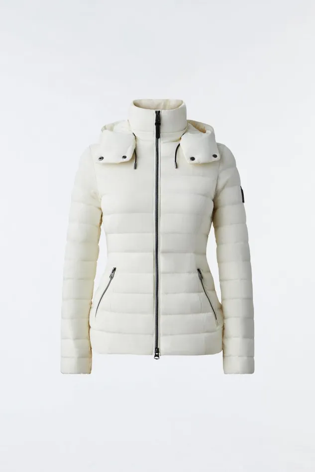 Light Down Jackets Women Mackage MICHI Agile360 Stretch Light Down Jacket With Hood Black Light Down Jackets Women Mackage MICHI Agile360 Stretch Light Down Jacket With Hood Black