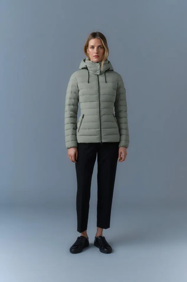 Light Down Jackets Women Mackage MICHI Agile360 Stretch Light Down Jacket With Hood Black Light Down Jackets Women Mackage MICHI Agile360 Stretch Light Down Jacket With Hood Black