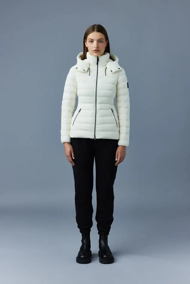Light Down Jackets Women Mackage MICHI Agile360 Stretch Light Down Jacket With Hood Black Light Down Jackets Women Mackage MICHI Agile360 Stretch Light Down Jacket With Hood Black