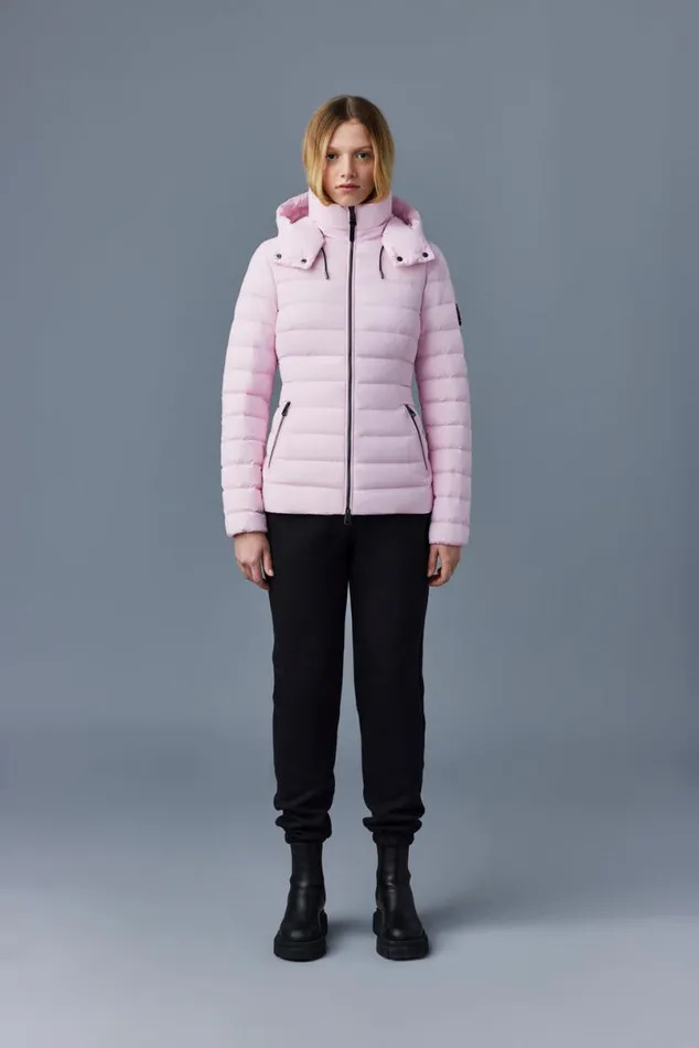 Light Down Jackets Women Mackage MICHI Agile360 Stretch Light Down Jacket With Hood Black Light Down Jackets Women Mackage MICHI Agile360 Stretch Light Down Jacket With Hood Black