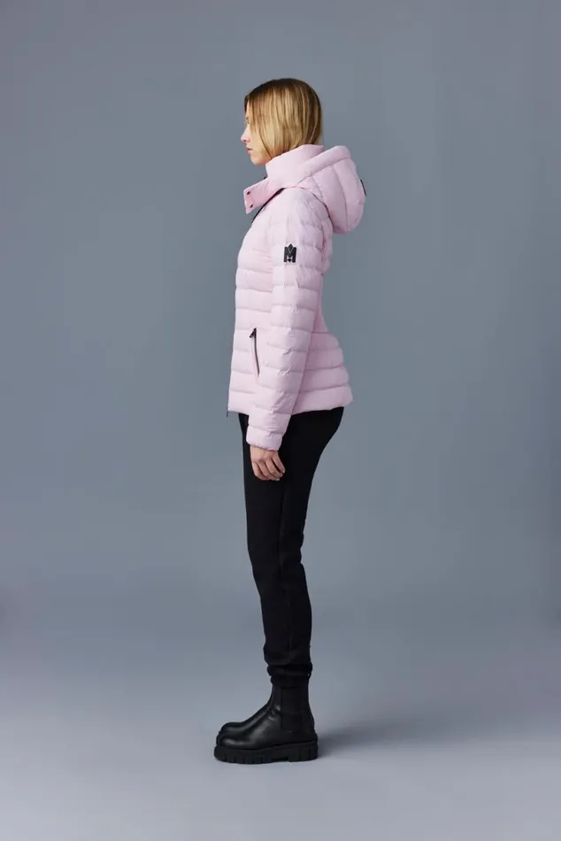 Light Down Jackets Women Mackage MICHI Agile360 Stretch Light Down Jacket With Hood Black Light Down Jackets Women Mackage MICHI Agile360 Stretch Light Down Jacket With Hood Black