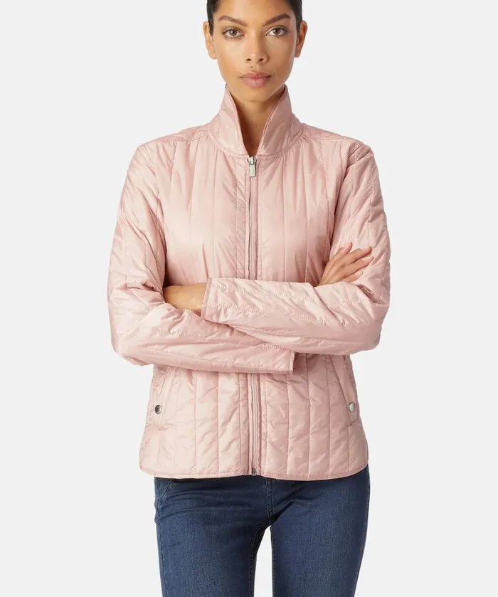 Light Quilt Jacket 8211 Pale Pink Outerwear Ilse Jacobsen All Jackets And Coats Light Quilt Jacket 8211 Pale Pink Outerwear Ilse Jacobsen All Jackets And Coats