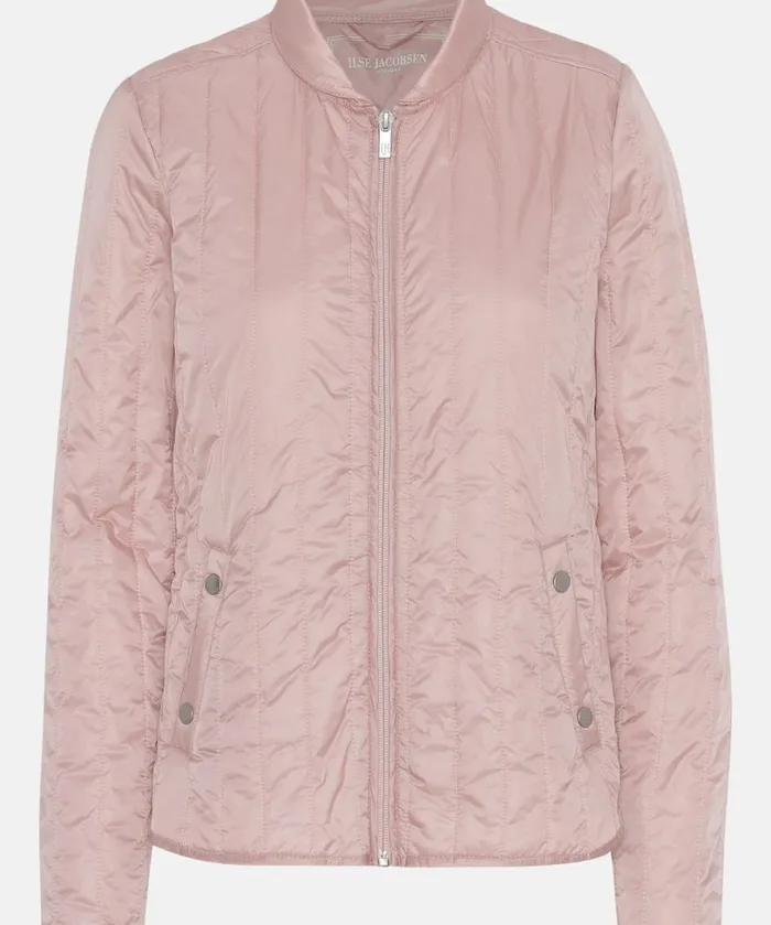 Light Quilt Jacket 8211 Pale Pink Outerwear Ilse Jacobsen All Jackets And Coats Light Quilt Jacket 8211 Pale Pink Outerwear Ilse Jacobsen All Jackets And Coats