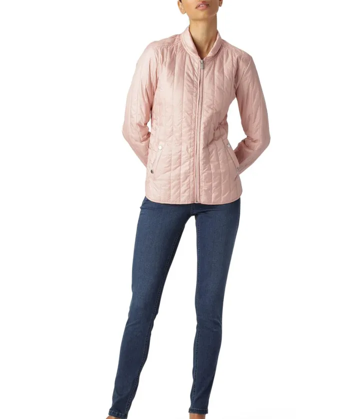 Light Quilt Jacket 8211 Pale Pink Outerwear Ilse Jacobsen All Jackets And Coats Light Quilt Jacket 8211 Pale Pink Outerwear Ilse Jacobsen All Jackets And Coats