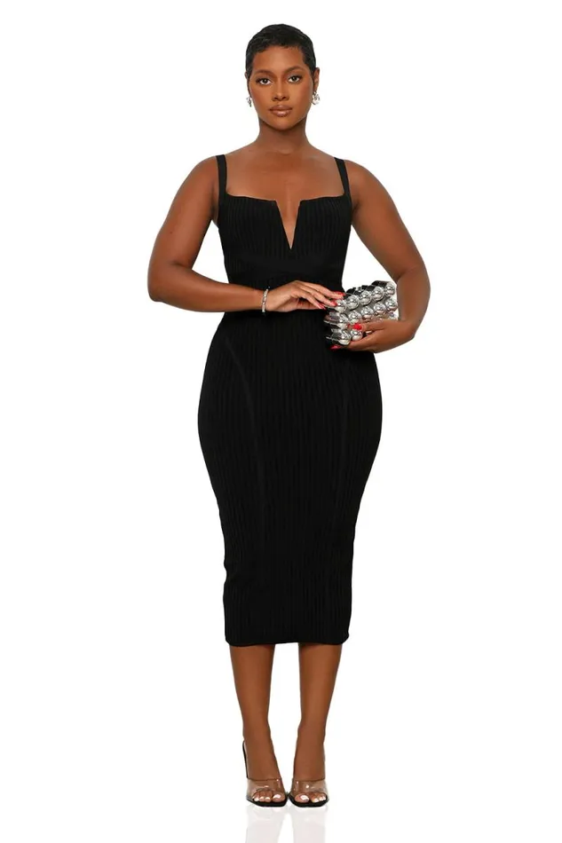 Lilly039s Kloset Dresses Women Lets Date Bandage Dress Black