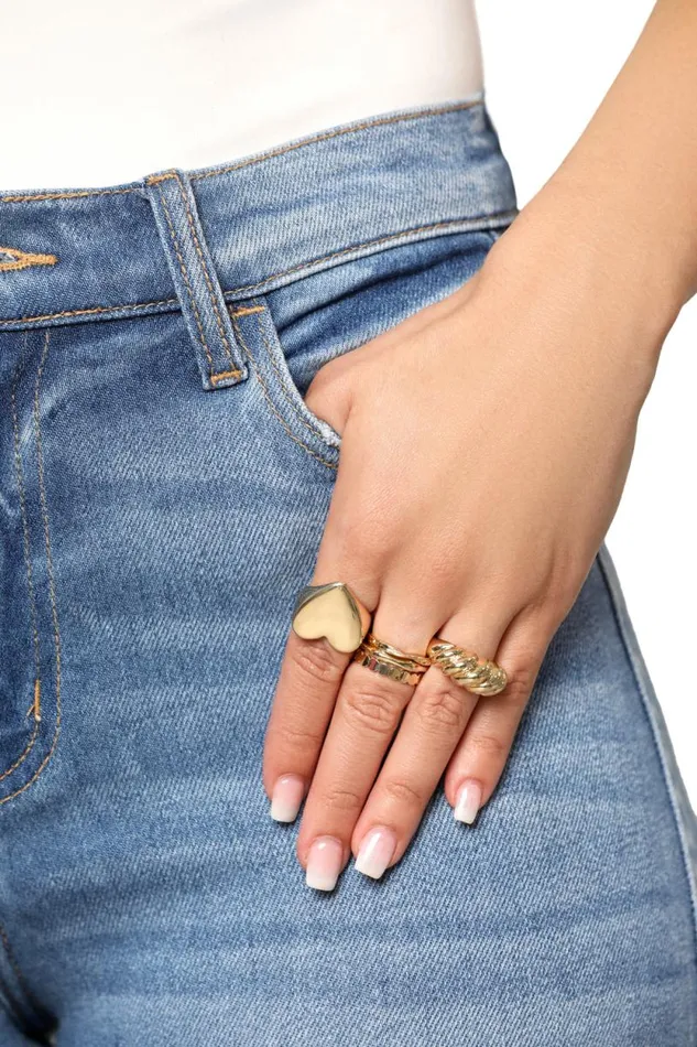 Lilly039s Kloset Jewelry Women Falling In Love Gold Rings