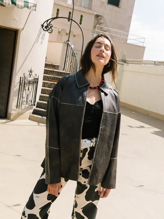 Lisa Says Gah Jackets Outerwear Women Macey Jacket Vintage Black