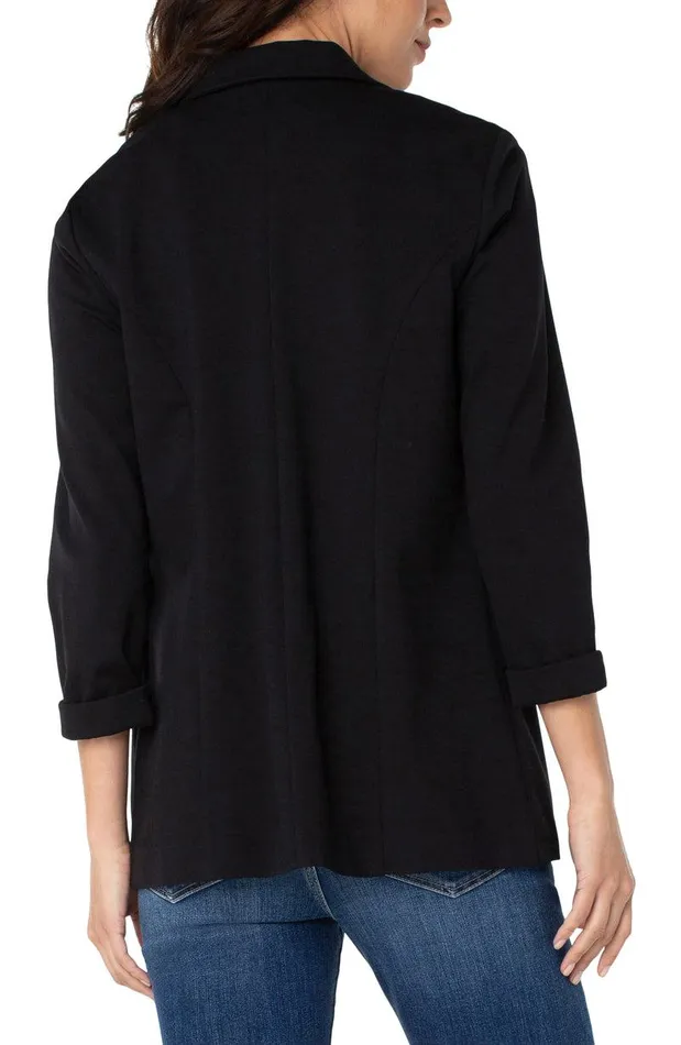Liverpool Los Angeles BOYFRIEND BLAZER WITH PRINCESS DARTS Black Women BLAZERS