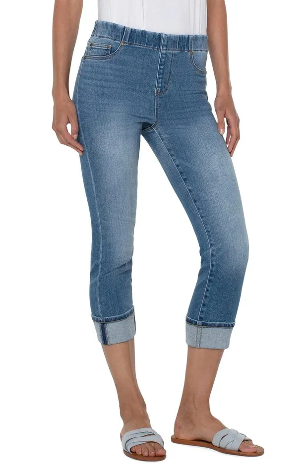 Liverpool Los Angeles CHLOE CROP WIDE CUFF Canyonlands Women HIRISE