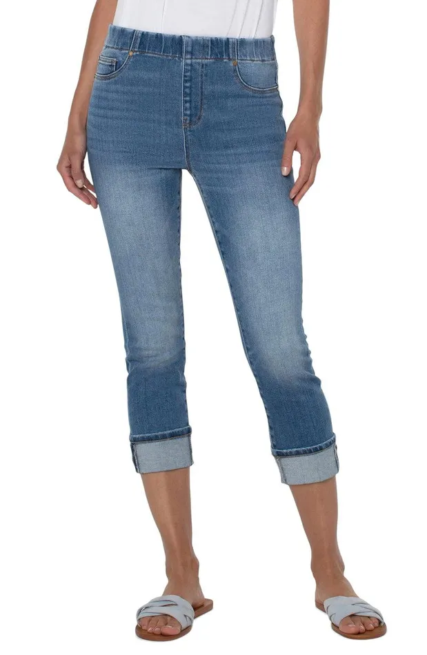 Liverpool Los Angeles CHLOE CROP WIDE CUFF Canyonlands Women HIRISE