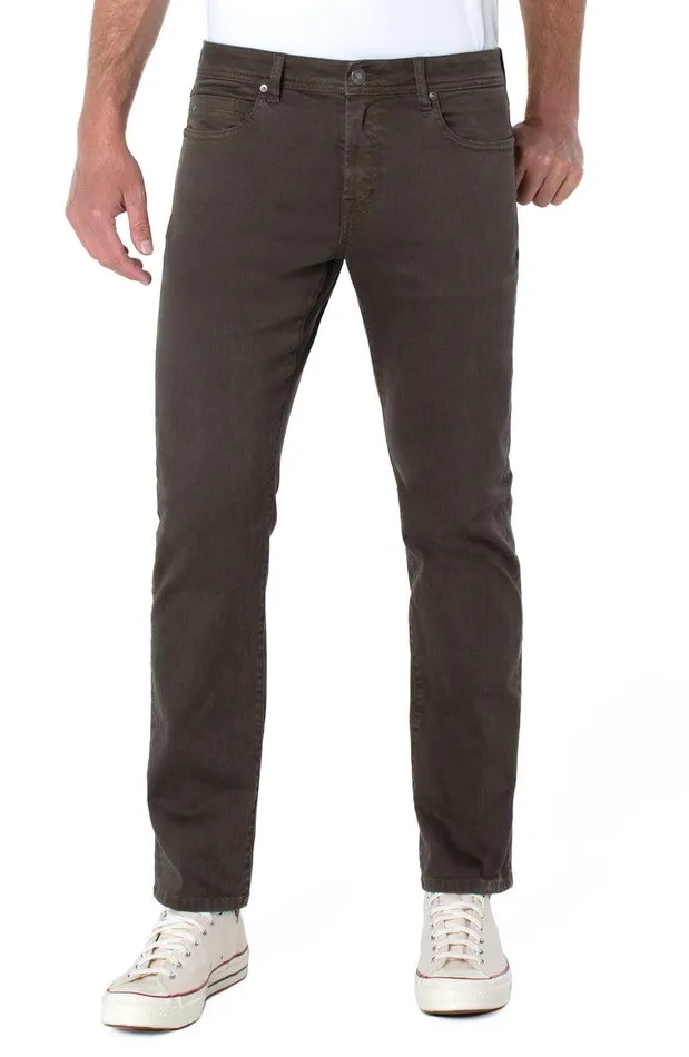 Liverpool Los Angeles KINGSTON MODERN STRAIGHT COLORED DENIM Bark Men JEANS