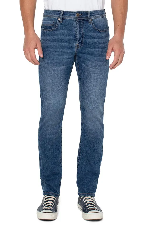 Liverpool Los Angeles KINGSTON MODERN STRAIGHT WITH COOLMAX Hughes Men JEANS