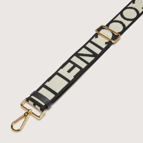 Logo Chalknoir Women Coccinelle Straps Logo Chalknoir Women Coccinelle Straps