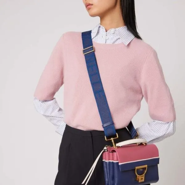 Logo Royal Blue Women Coccinelle Straps Logo Royal Blue Women Coccinelle Straps