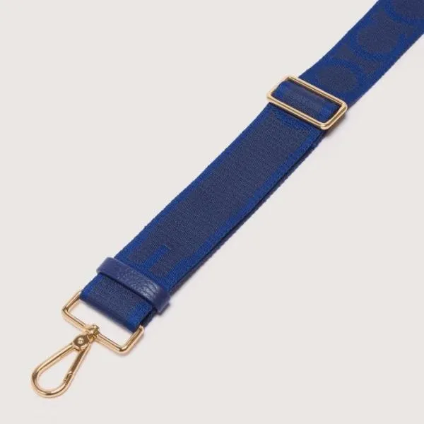 Logo Royal Blue Women Coccinelle Straps Logo Royal Blue Women Coccinelle Straps