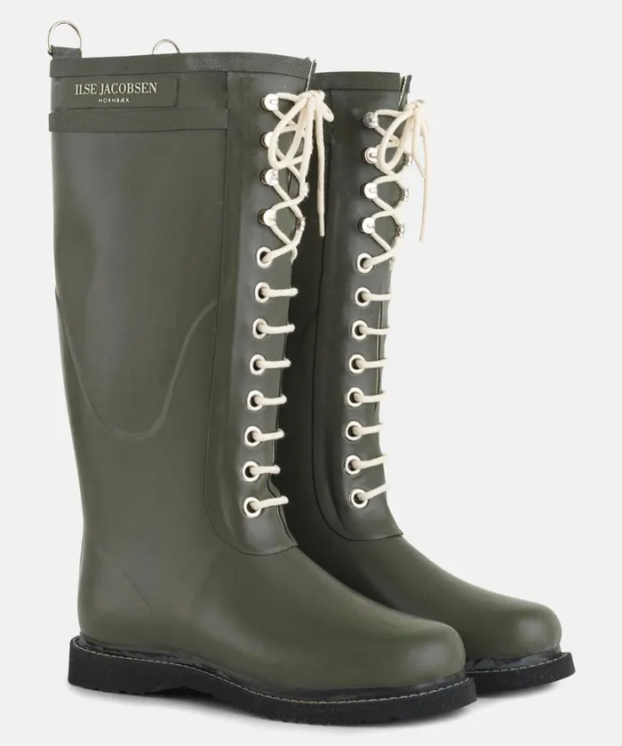 Long Rubber Boots 8211 Army Rainboots Ilse Jacobsen Rainboots Long