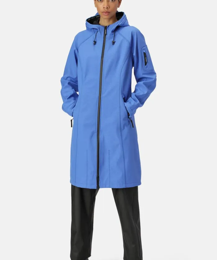 Long Soft Shell Raincoat 8211 Light Regatta Rainwear Ilse Jacobsen Raincoats