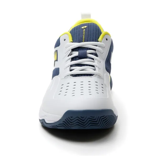 Lotto Sport Padel ManWoman SUPERRAPIDA 400 IV All Whiteacid Yellowdark Denim Lotto Sport Padel ManWoman SUPERRAPIDA 400 IV All Whiteacid Yellowdark Denim