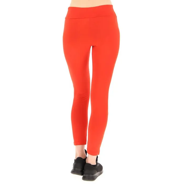 Lotto Sport Pants and Leggings WomanMan MSP W LEGGING Flame Red Lotto Sport Pants and Leggings WomanMan MSP W LEGGING Flame Red