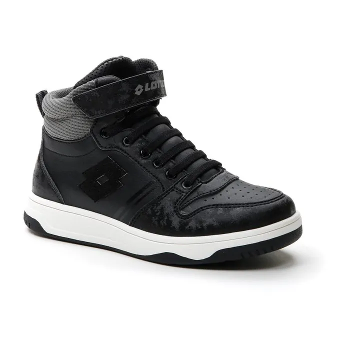 Lotto Sport Sneakers Kids ROCKET AMF III MID STUD CL S All Black Lotto Sport Sneakers Kids ROCKET AMF III MID STUD CL S All Black