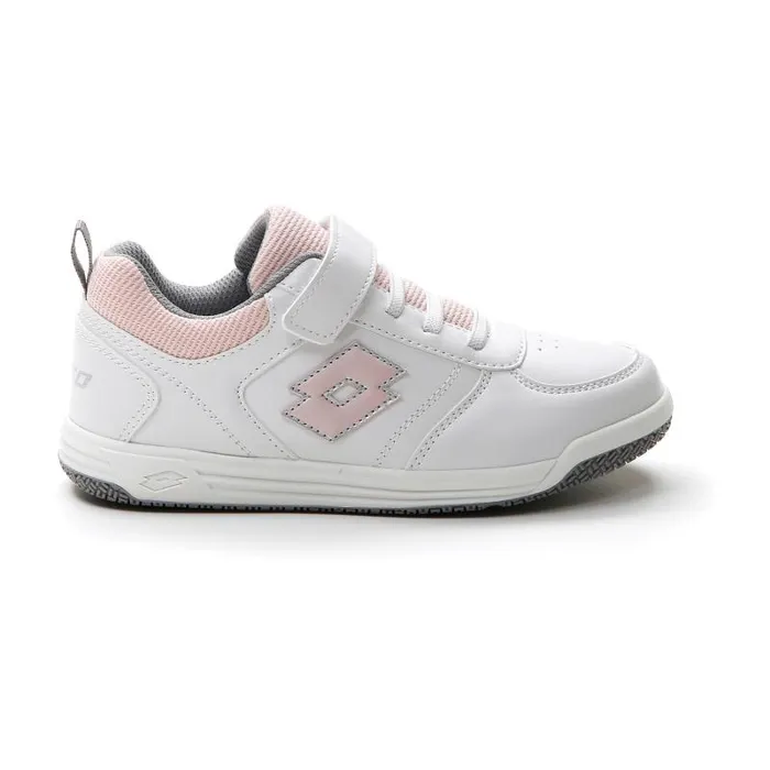 Lotto Sport Sneakers Kids SET ACE AMF XIX 1 CL S Whitepeach Whipcool Gray 7u