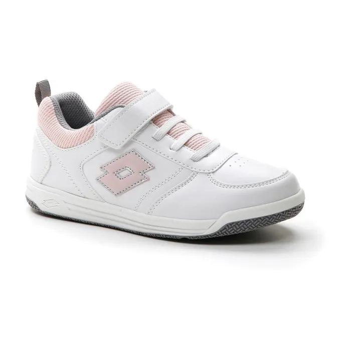 Lotto Sport Sneakers Kids SET ACE AMF XIX 1 CL S Whitepeach Whipcool Gray 7u Lotto Sport Sneakers Kids SET ACE AMF XIX 1 CL S Whitepeach Whipcool Gray 7u