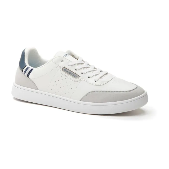 Lotto Sport Sneakers Man 1973 1 AMF Whiteblue Miragemushroom Gray Lotto Sport Sneakers Man 1973 1 AMF Whiteblue Miragemushroom Gray