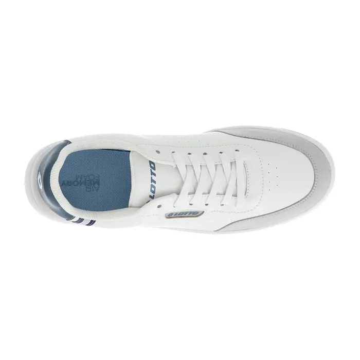 Lotto Sport Sneakers Man 1973 1 AMF Whiteblue Miragemushroom Gray Lotto Sport Sneakers Man 1973 1 AMF Whiteblue Miragemushroom Gray